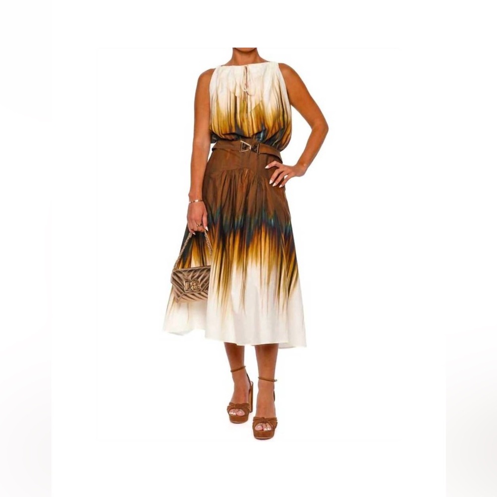 Silvia Tcherassi Berta Tuscan sunset dress